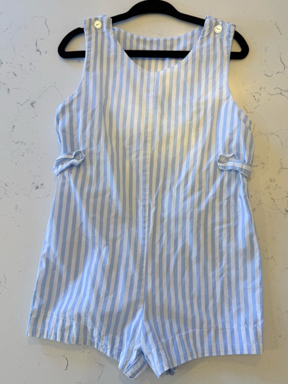 Southern Sunshine Kids blue & white stripe Jon Jon